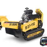 B37-110 RC stump grinder